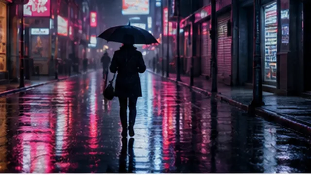 Neon Wet Streets — preview artwork still